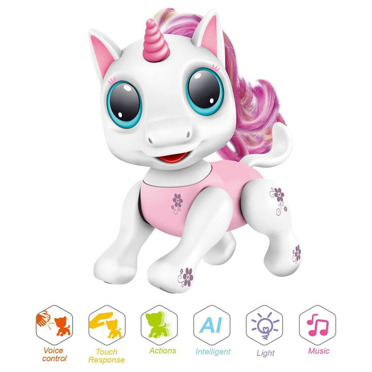 Gear2play robot licorne intelligente