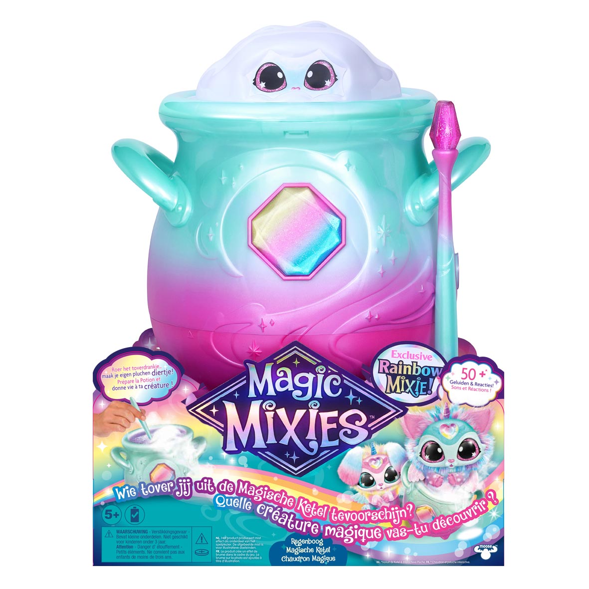 Spectron Magic mélange la chaudière magique avec un vrai brouillard - arc-en-ciel