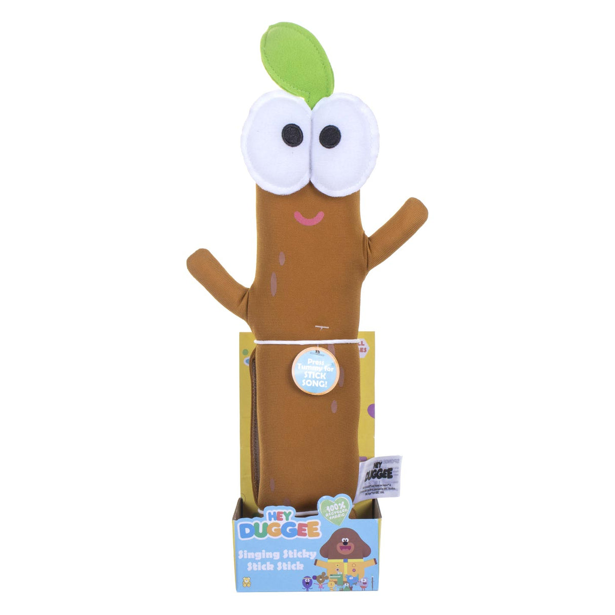 Spectron Hey Duggee chantant Sticky Stick Pluche