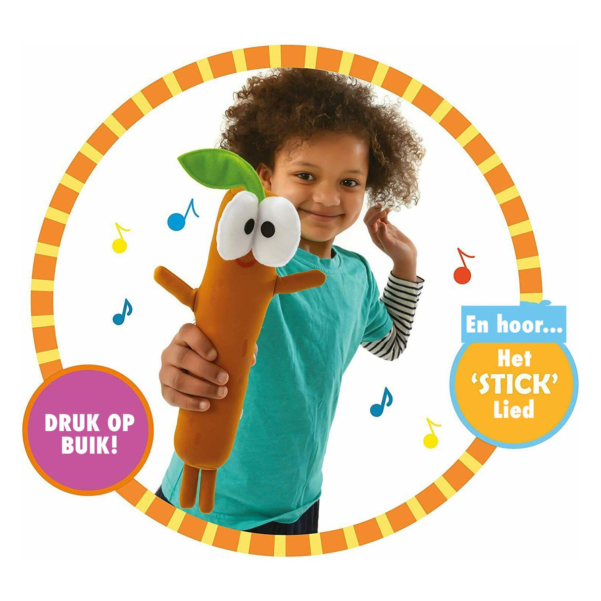 Spectron Hey Duggee chantant Sticky Stick Pluche