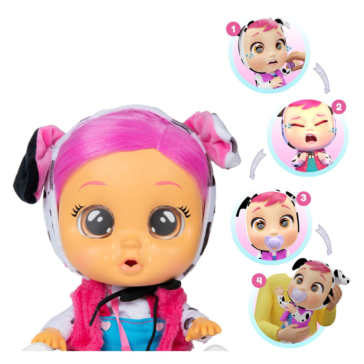 Crypop dotty spectron habillé