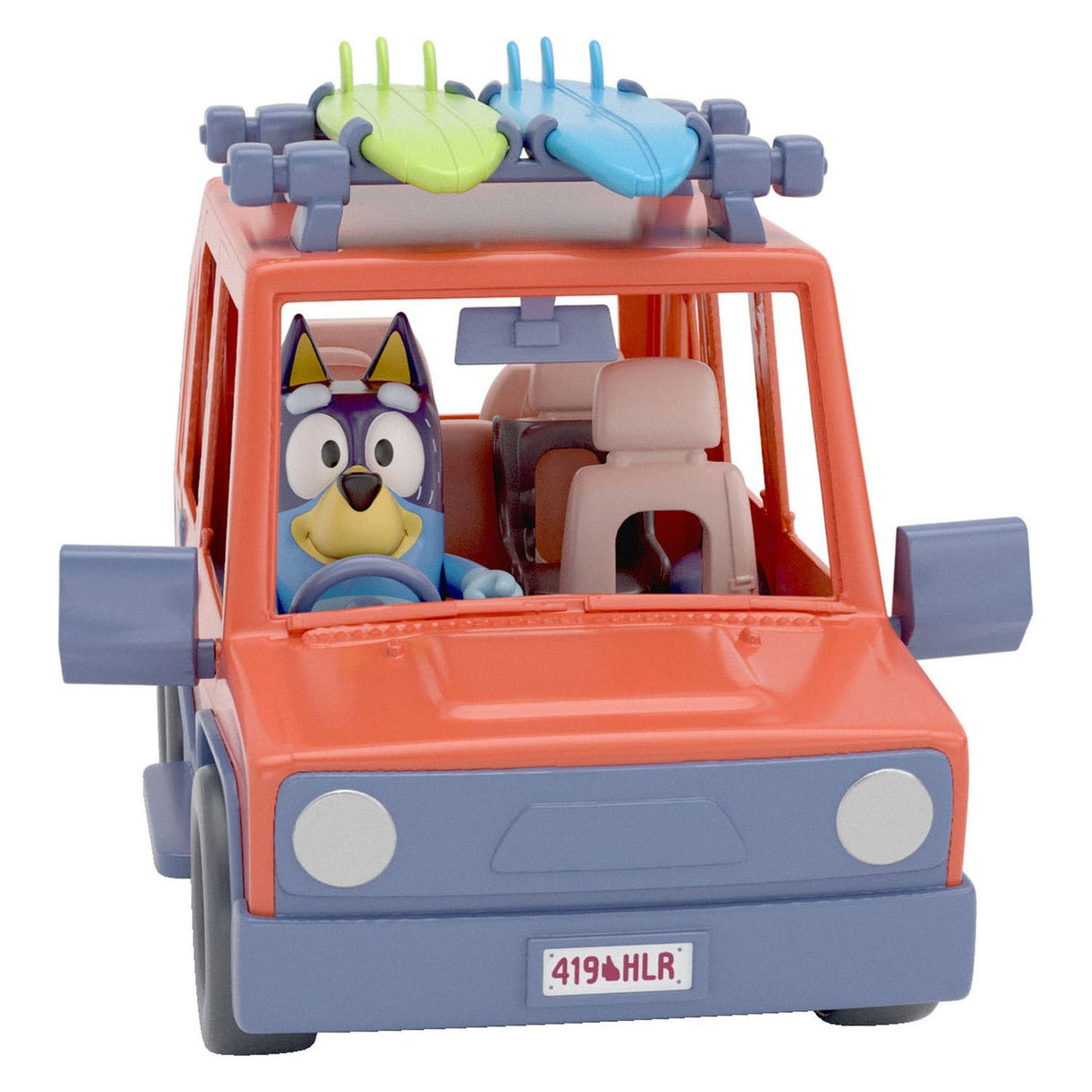 Voiture de jeu Spectron bluey avec accessoires