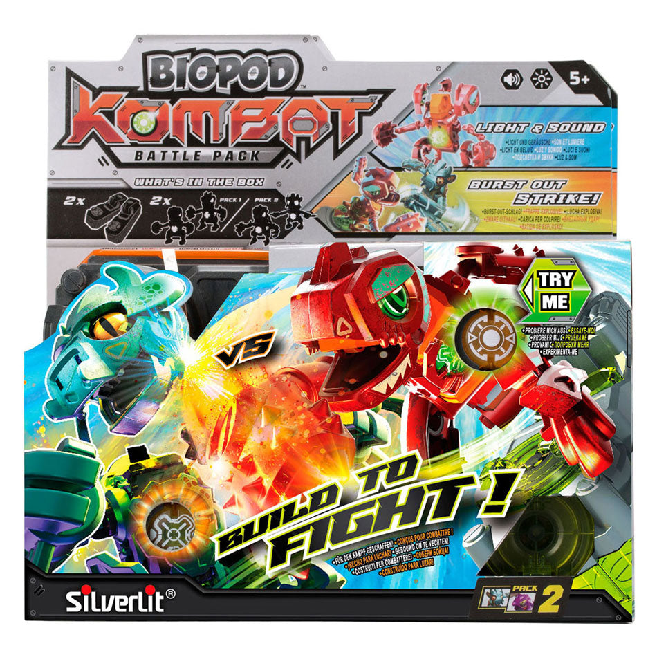Pack duo biopod kombat Silverlit