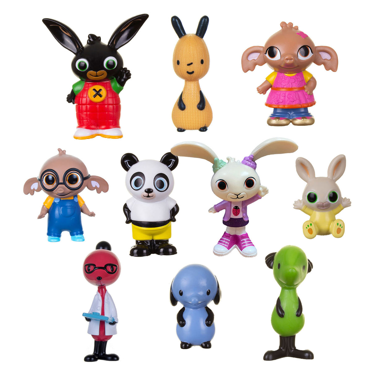 Figurines de jeu Bing, 10 pcs.