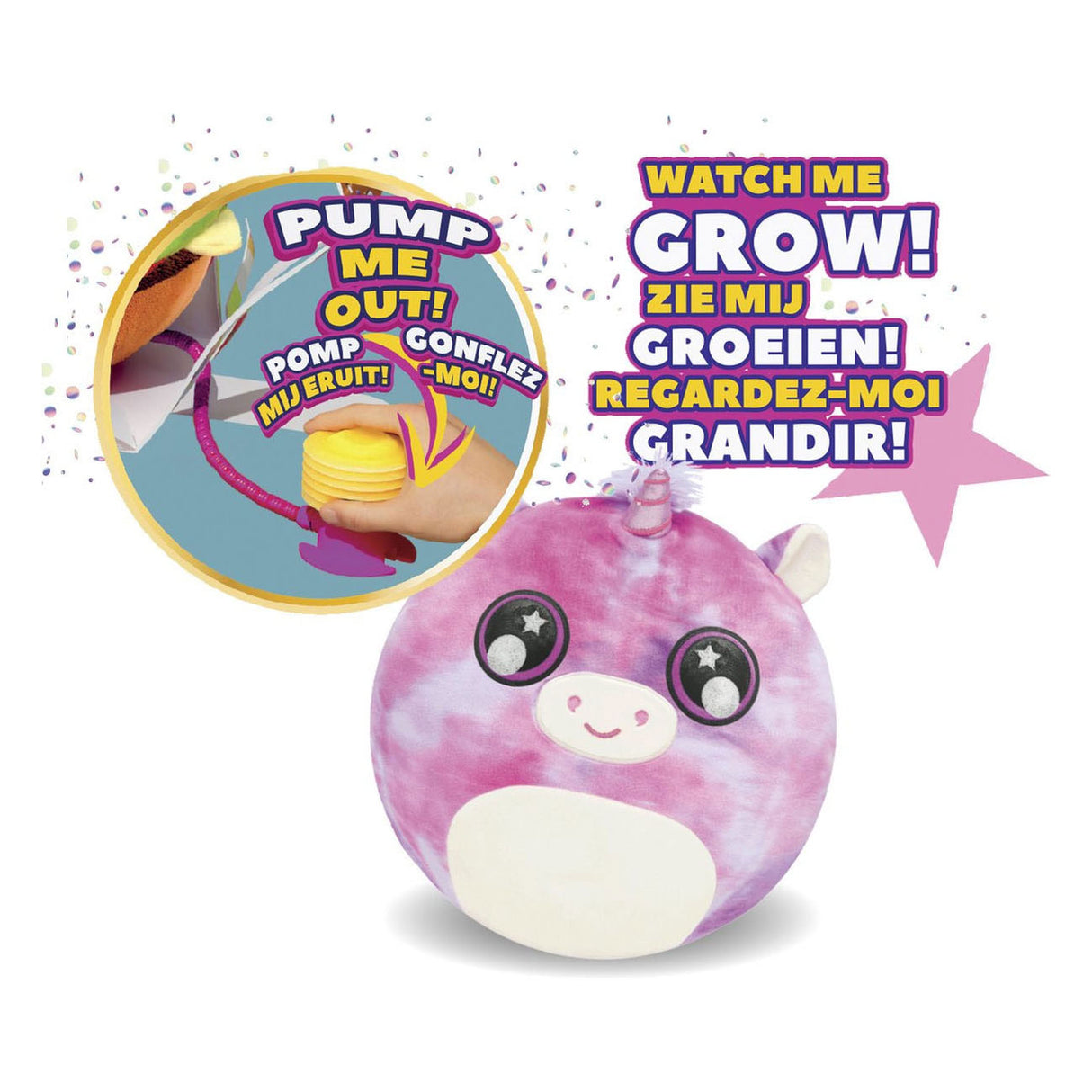 Spectron Little Biggies Unicorn HUG BUSTABLE