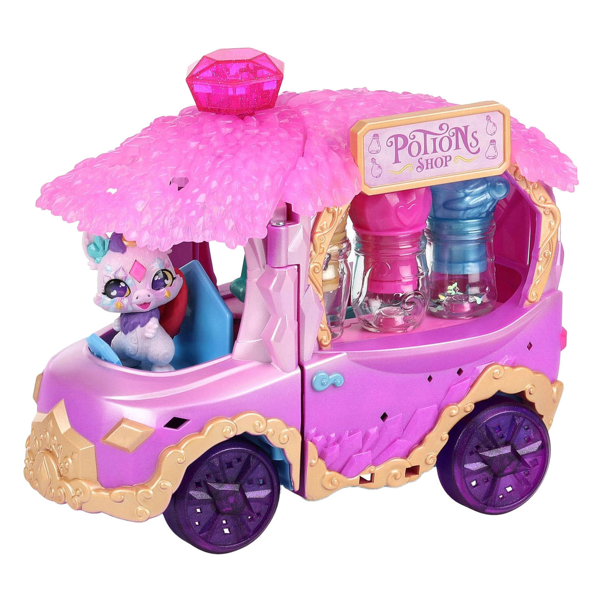 Moose Toys Magic Mixies Mixlings Collectting Magic Magic Frank Vehicle Crystal Word Series 3