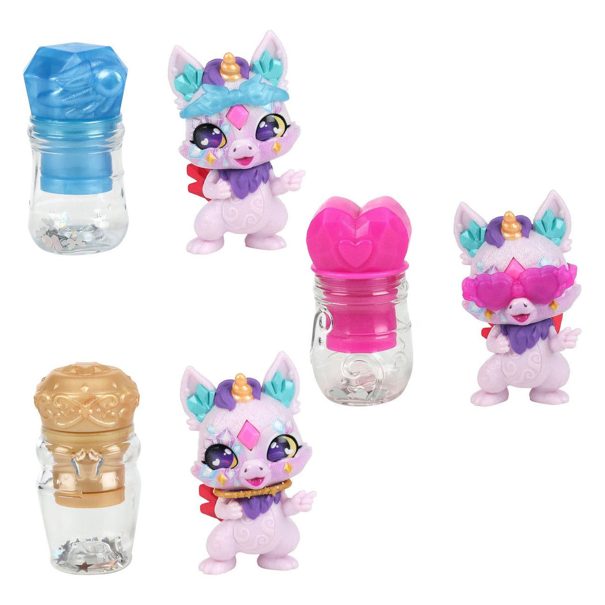 Moose Toys Magic Mixies Mixlings Collectting Magic Magic Frank Vehicle Crystal Word Series 3