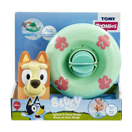 Tomy bluey splash and float bingo jouant figure jouet de bain