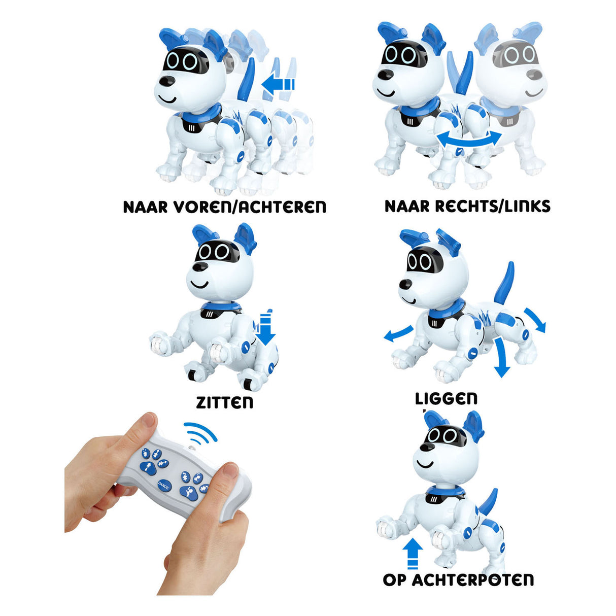 Robot animalier interactif Gear2play