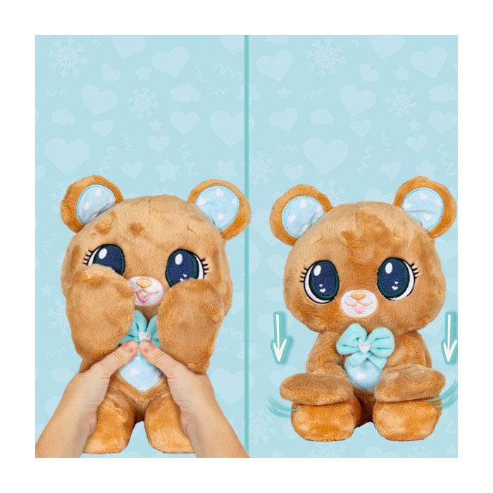 Peluche ours Peekapets, 30 cm
