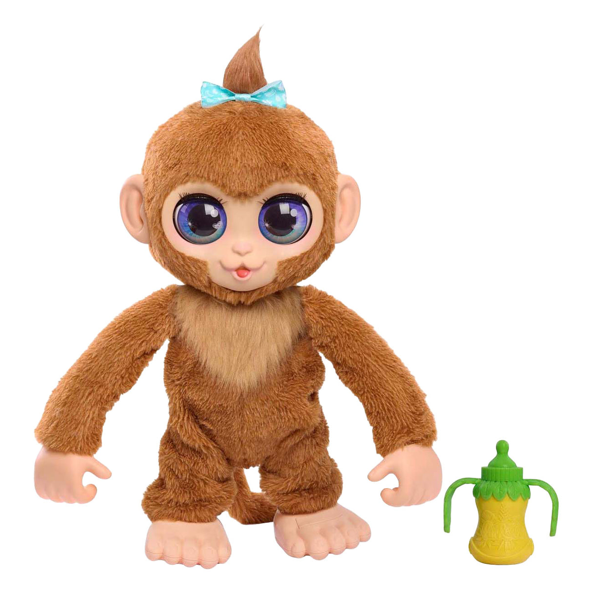 Jouez simplement à Furreal Peanut, le singe espiègle - singe en peluche interactif