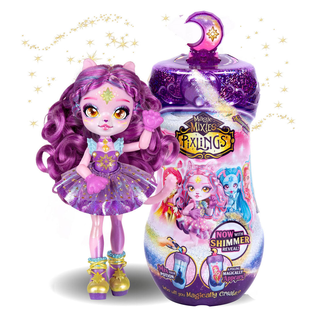 Les mixies magiques Spectron shimmerverse pixlings révèlent de la pop - Catlyn