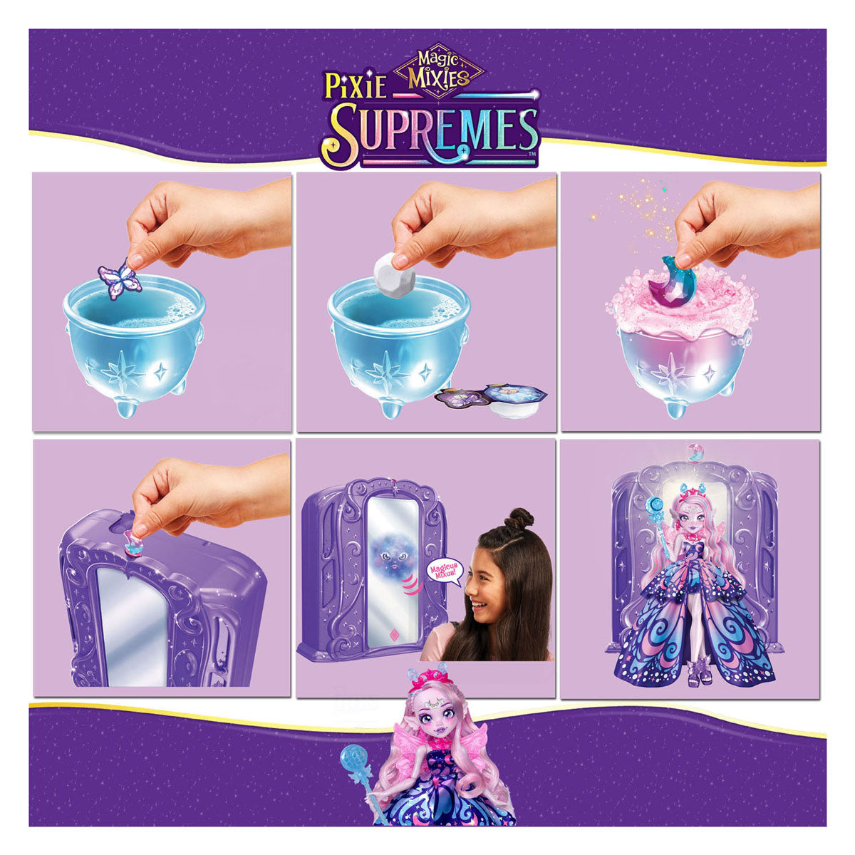 Magic Mixies Pixie Supremes miroir magique magique