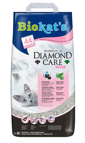 Litière pour chat Biokat Diamond Care Fresh