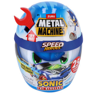 Casque de machines métalliques Sonic Speed Heros