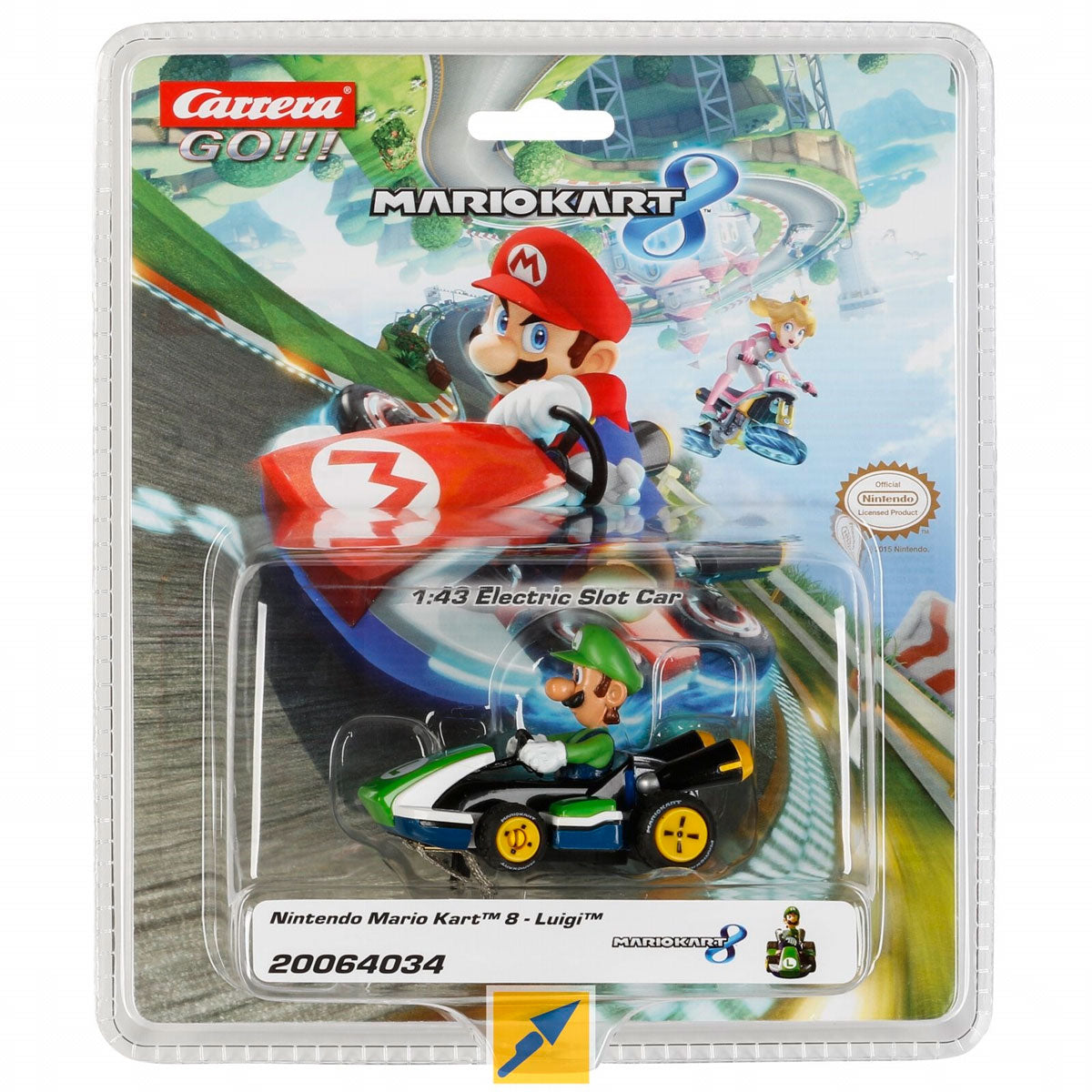 Carrera Go !!! Voiture de course - Luigi