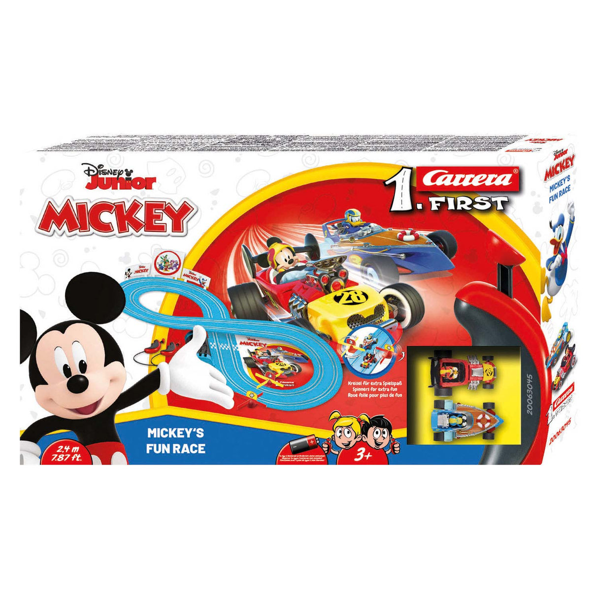 Premier circuit Carrera - La course amusante de Mickey