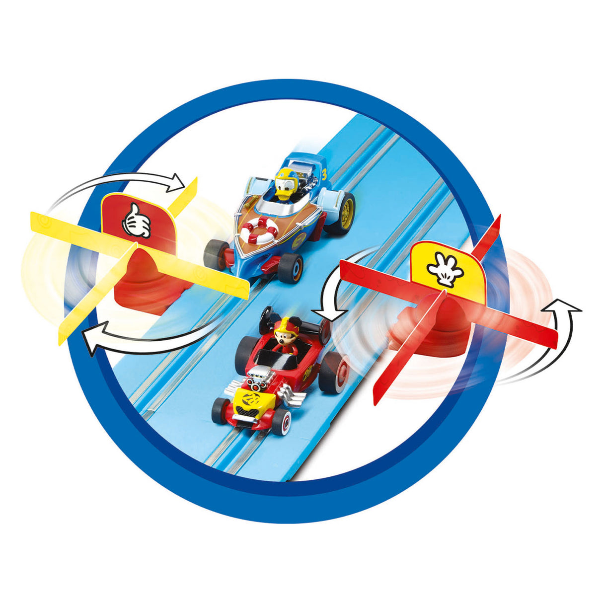 Premier circuit Carrera - La course amusante de Mickey
