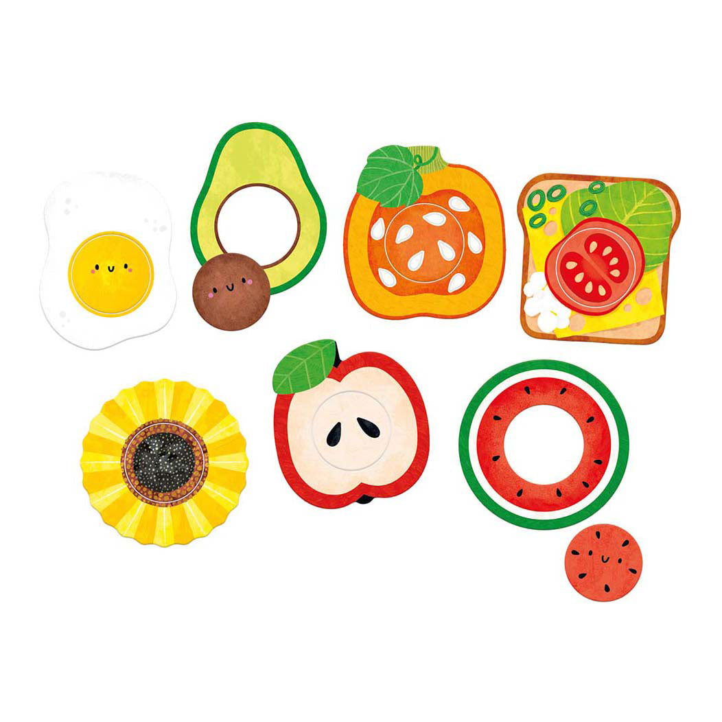 Panda banane - mon premier puzzle alimentaire