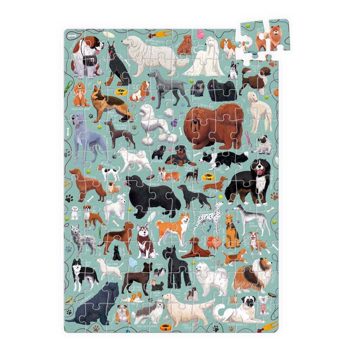 Panda banane - chiens puzzlove - 100 pcs.