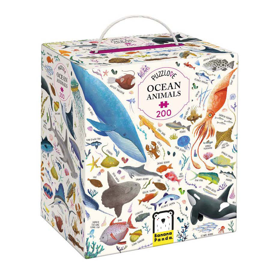 Panda banane - animaux marins puzzlove - 200 pcs.