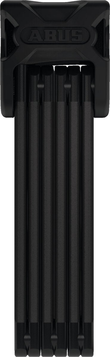 Antivol pliable Abus Bordo 6000k avec sac de cadenas ST - cadenas de vélo avec cylindre xplus pour une protection élevée contre les manipulations - niveau de sécurité 10 - longueur 90 cm