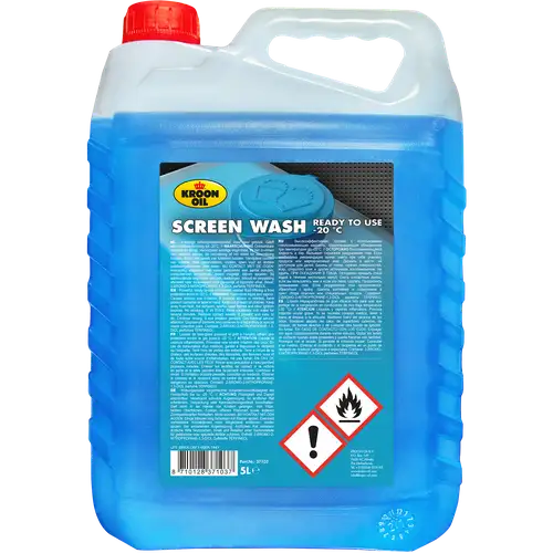 Kroon-oil Crown screenwash -20°c liquide lave-glace 5ltr