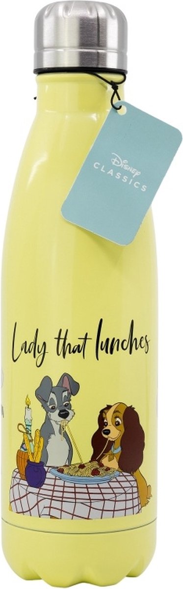 Storline disney lady and the tramp metalen waterfles