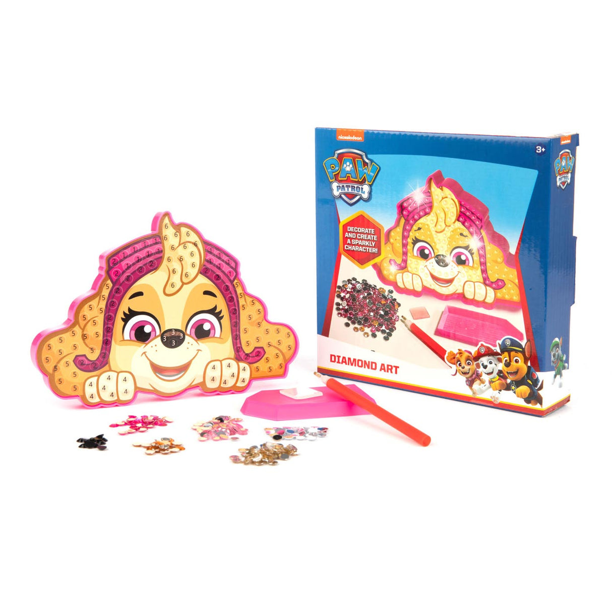 Sambro – ensemble de peinture diamant Paw Patrol Skye, jouets créatifs.