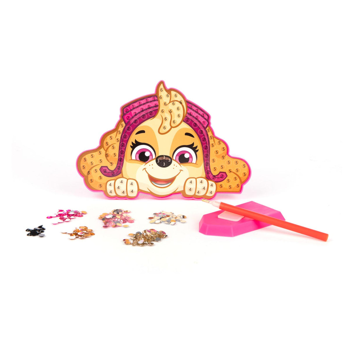 Sambro – ensemble de peinture diamant Paw Patrol Skye, jouets créatifs.