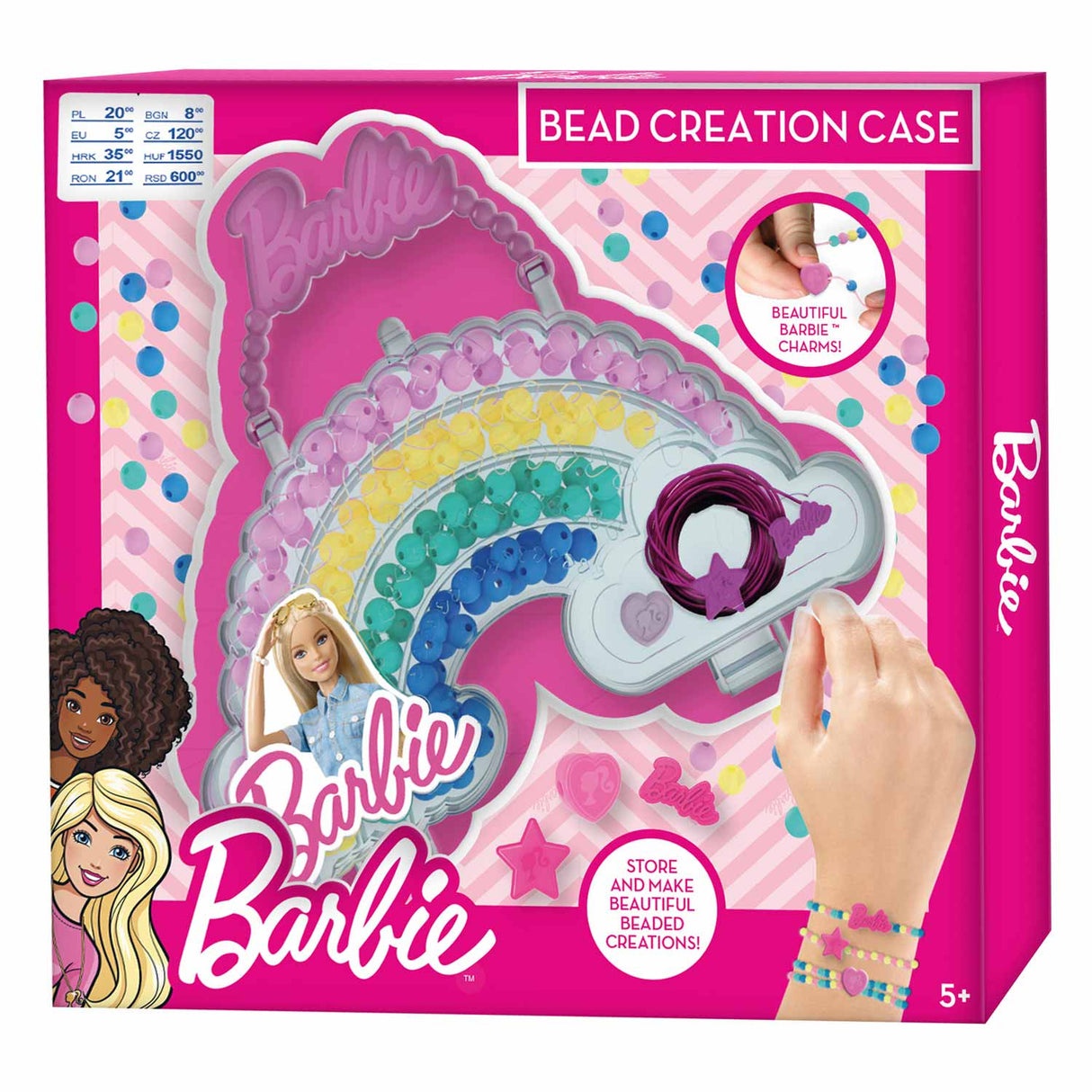 Fabriquer des bijoux en perles Mattel Barbie