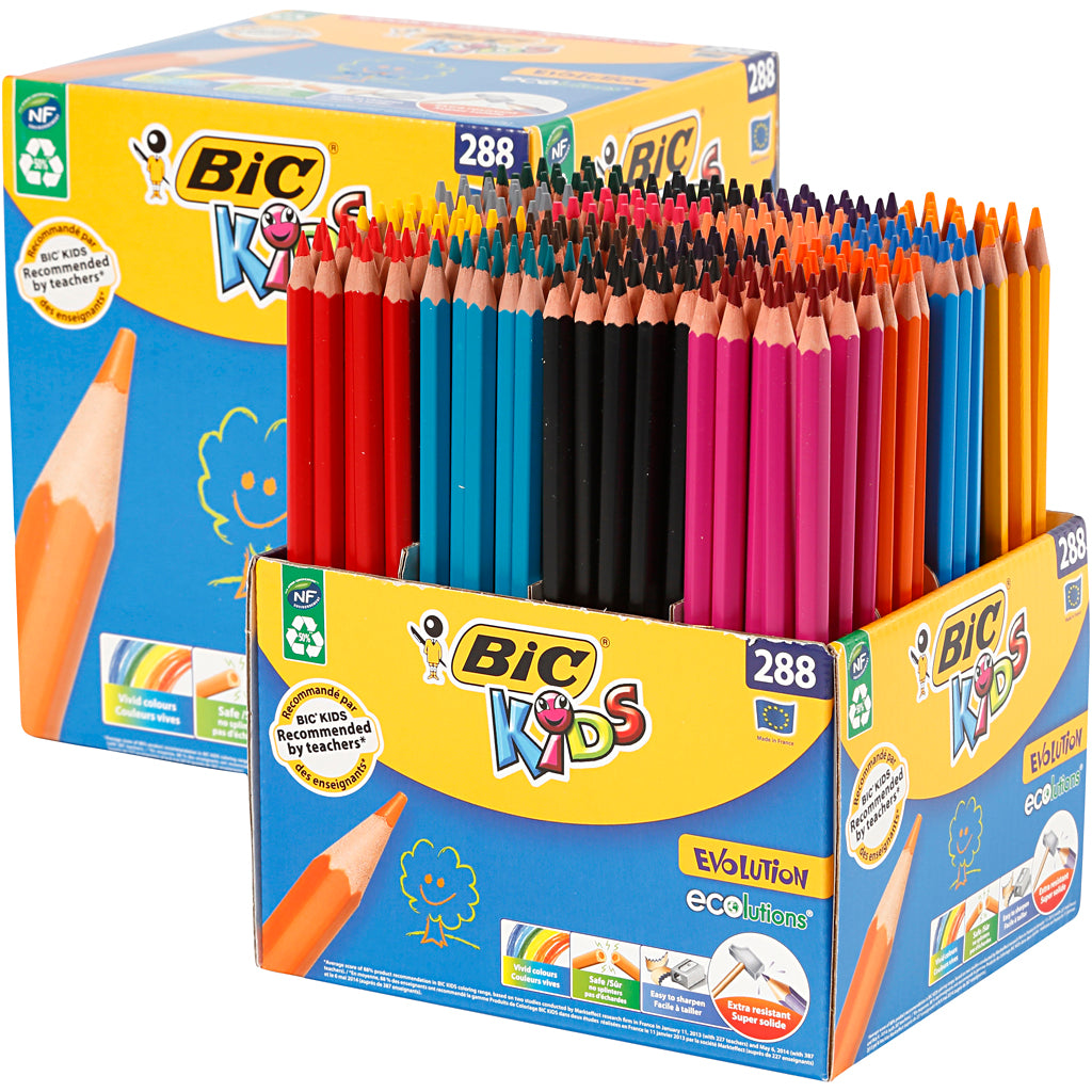 Https : www.cchobby.nl bic-evolution-colored-pencils-l-17-5-cm-fill-3-mm-various-colors-288-piece-1-box
