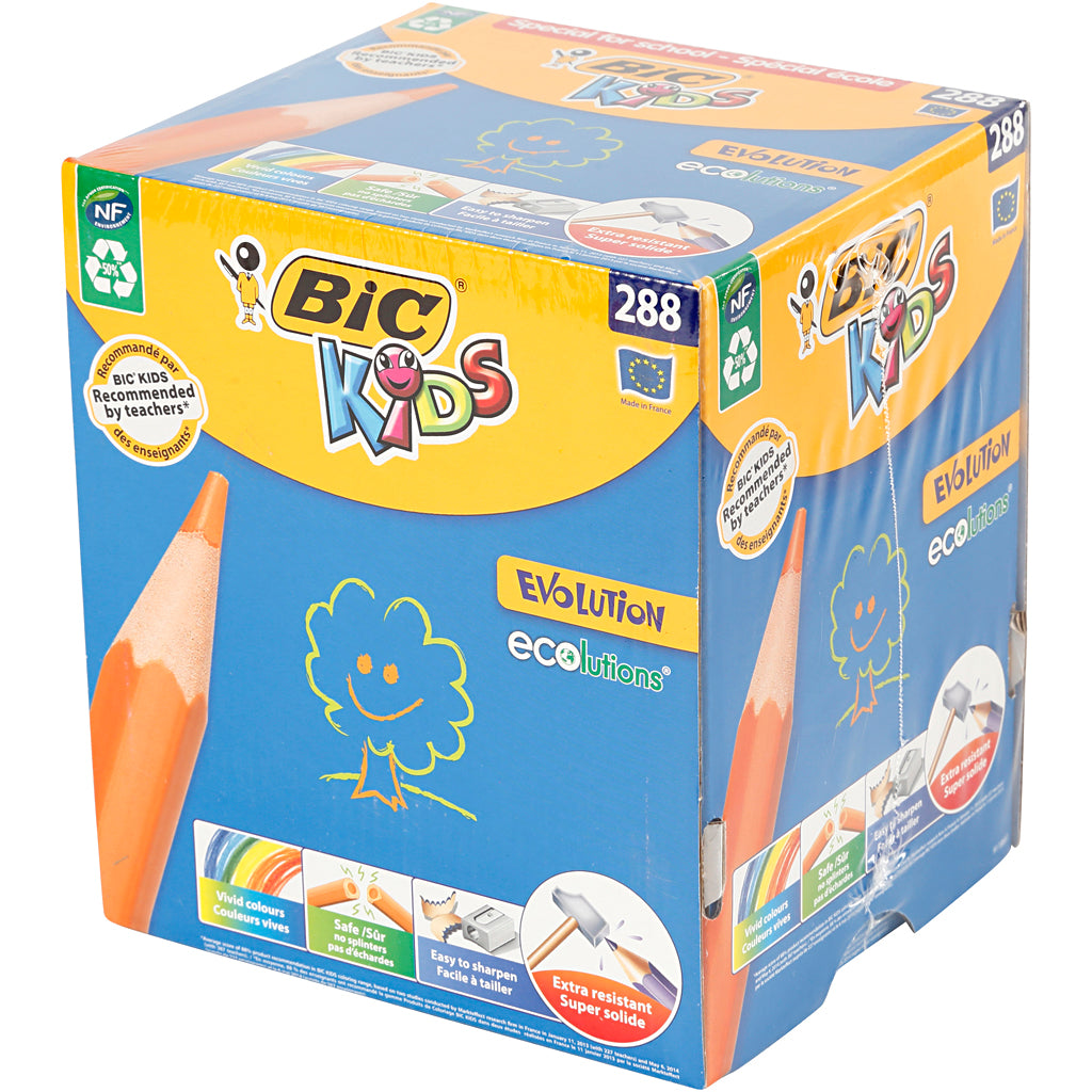 Https : www.cchobby.nl bic-evolution-colored-pencils-l-17-5-cm-fill-3-mm-various-colors-288-piece-1-box