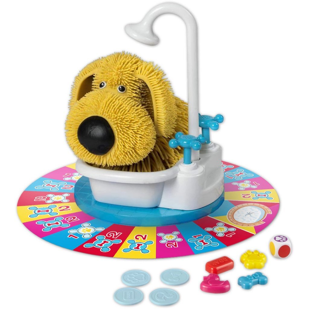 Jeu de chien détrempé
