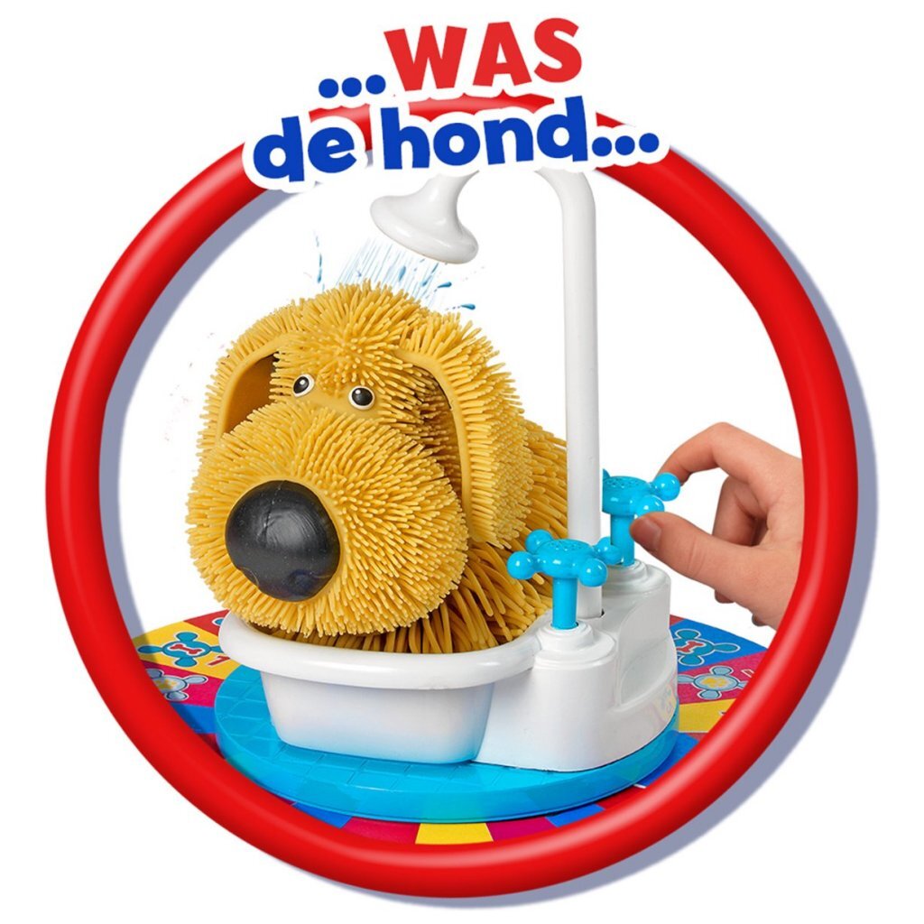 Jeu de chien détrempé