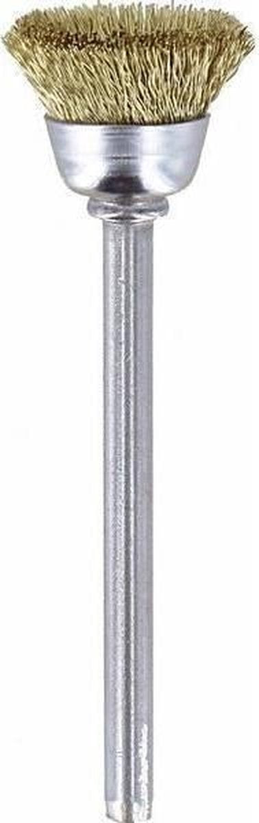 Brosse en laiton Dremel 536 - ø de travail 13,0 mm - 2 pièces