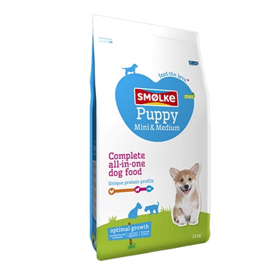 Smolke chiot mini-morceaux moyens