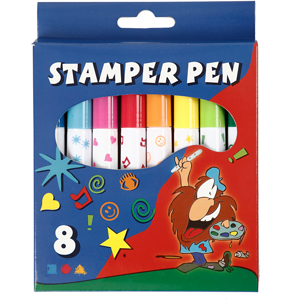 Https : www.cchobby.nl marqueurs de tampons-différentes-couleurs-8-pièces-1-boîte