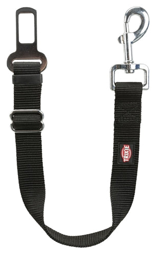 Trixie harnais pour chien voiture avec ceinture noir
