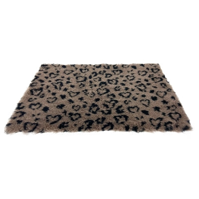 Martin vetbed imprimé léopard beige noir recyclé
