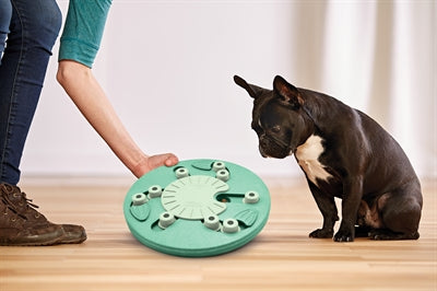 Nina Ottosson ouvrier chien composite 34,5x34,5x5 cm