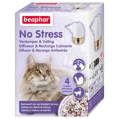 Beaphar Pas d'évaporateur de stress avec chat remplissant