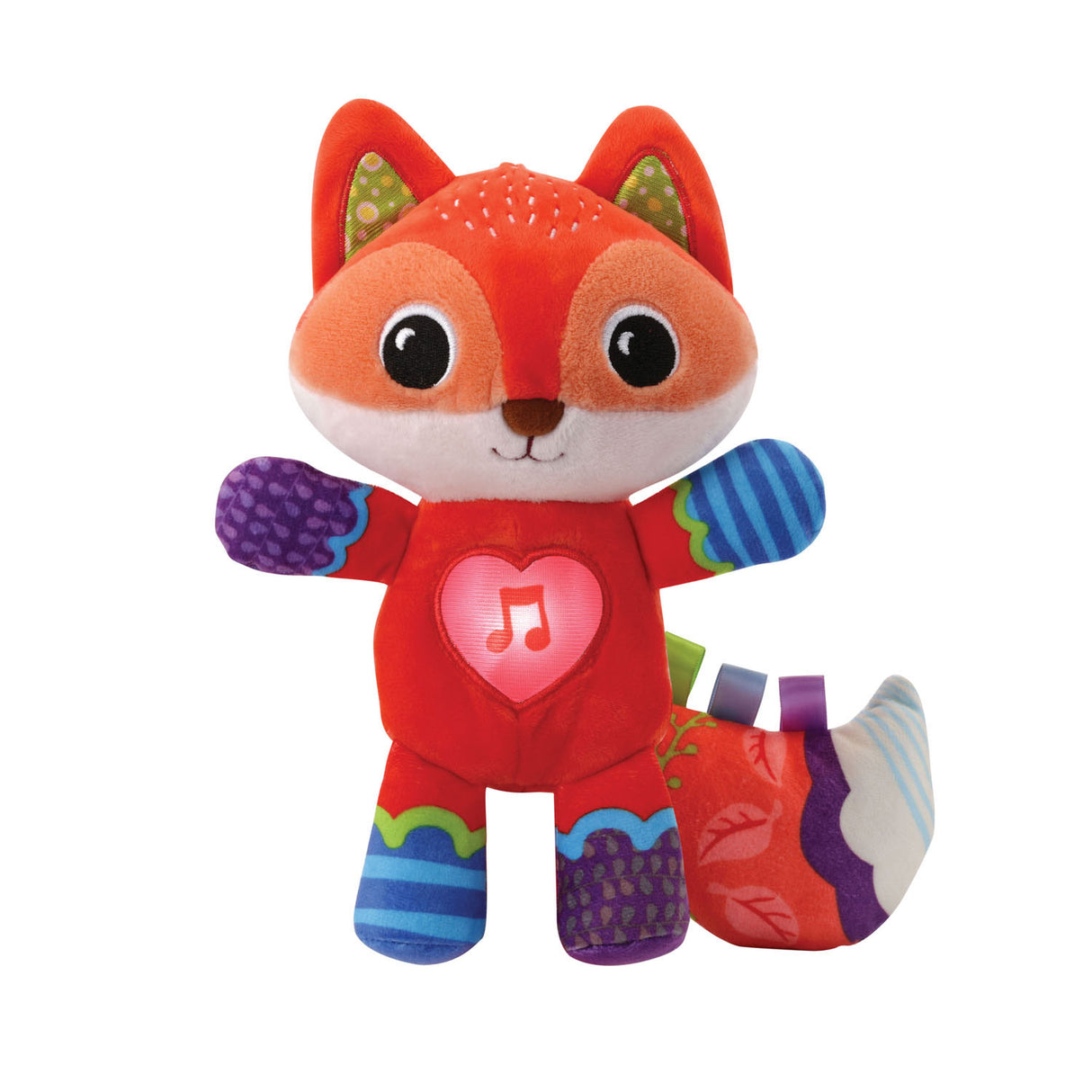 Vtech peluche animaux amis renard - centre d'activités interactif - jouets éducatifs pour bébé - cadeau - 0 ans à 3 ans
