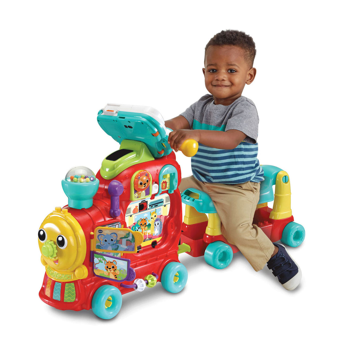 Vtech bébé monte en cuir lettre locomotive