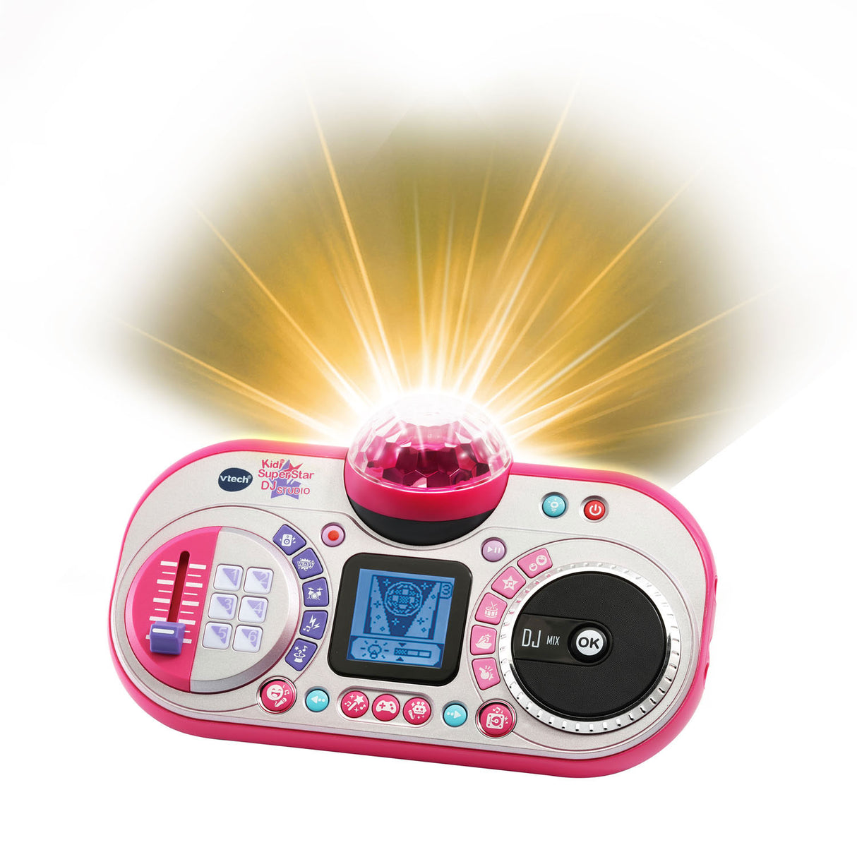 Vtech kidi superstar dj studio ensemble de karaoké enfants - microphone karaoké - jouets interactifs - cadeau - jouets pour enfants de 6 ans et plus