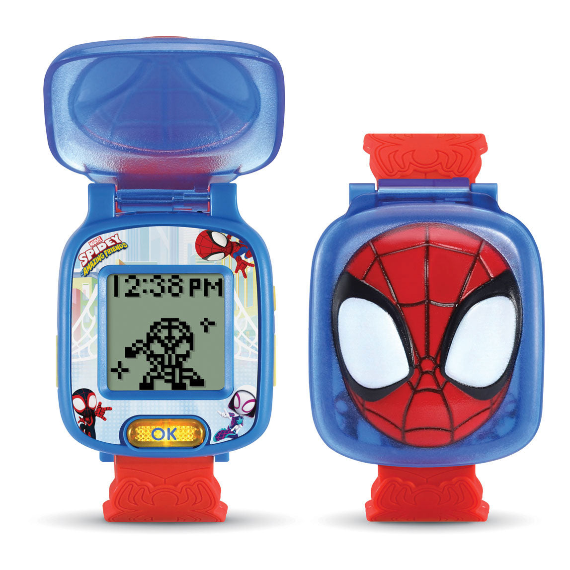 Vtech Spidey Learning Watch - Jouet éducatif - Apprenez à connaître les chiffres, les formes et la résolution de problèmes - Cadeau - 3 à 7 ans