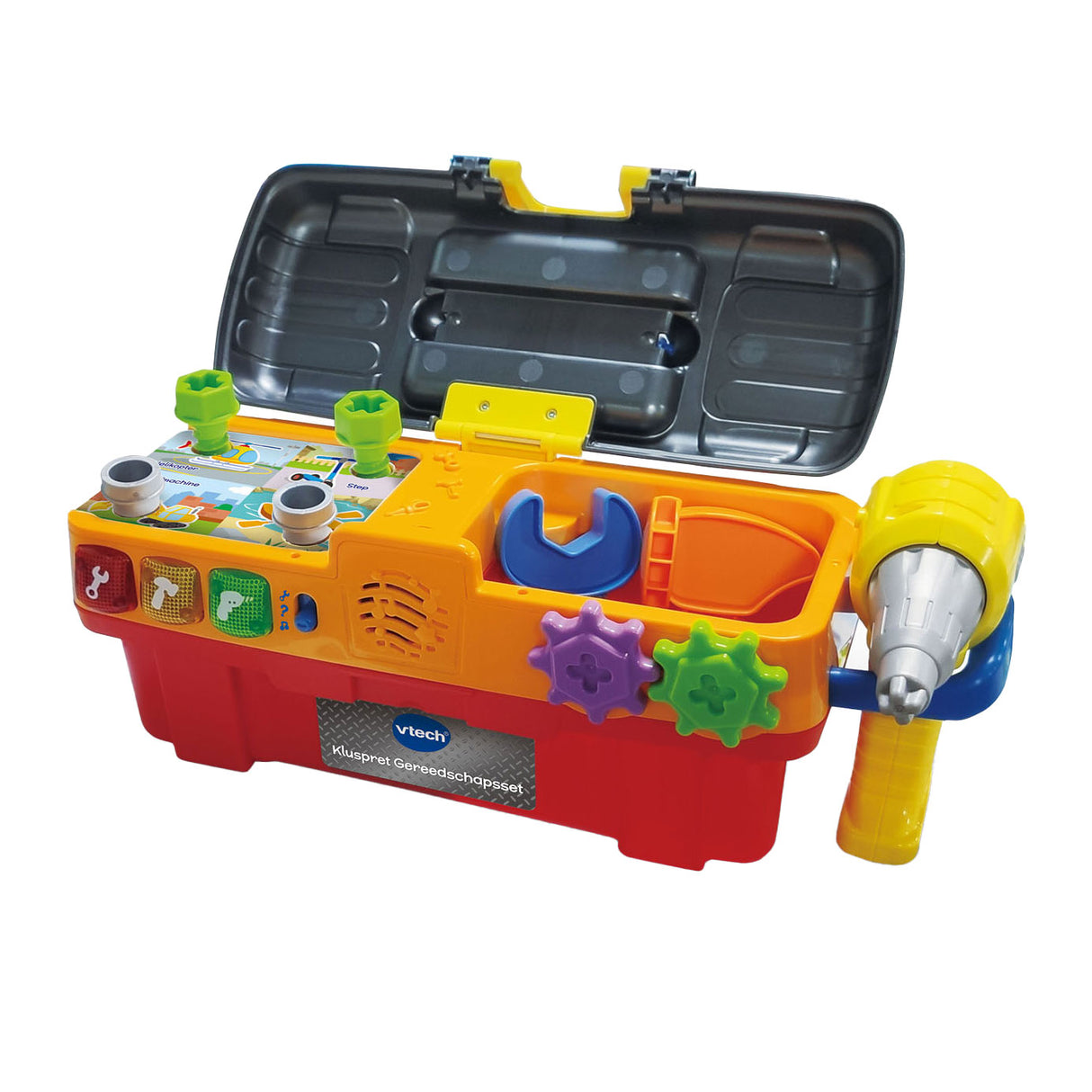Ensemble d'outils de bricoleur Vtech - Ensemble d'outils 9 pièces - à partir de 2 ans - jouets éducatifs