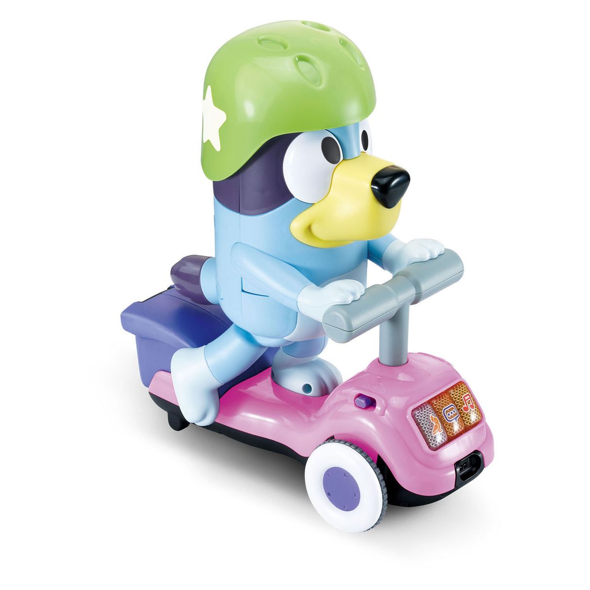 Figurine de scooter amusant Bluey de Vtech