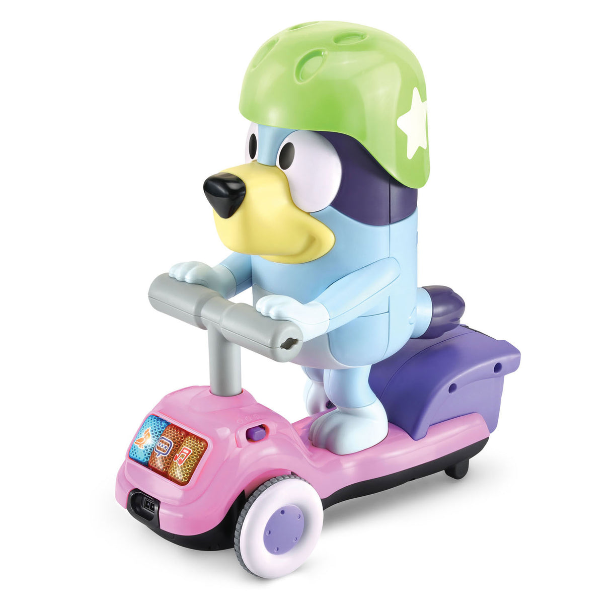Figurine de scooter amusant Bluey de Vtech