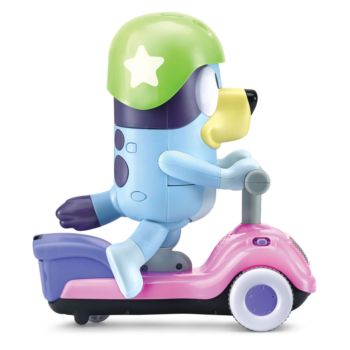 Figurine de scooter amusant Bluey de Vtech